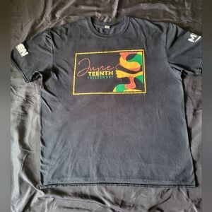 Amazon Employee Juneteenth Black T-Shirt Unisex Adults Size XL